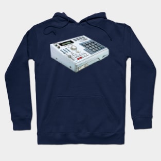 Pixelart MPC 2000 Beat-Maker Tribute Design Hoodie